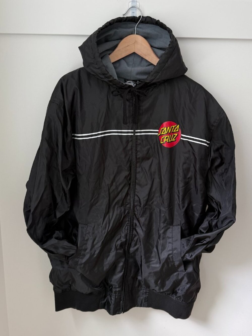 SANTA CRUZ SKATEBOARDS Classic Dot Windbreaker Jacket XL